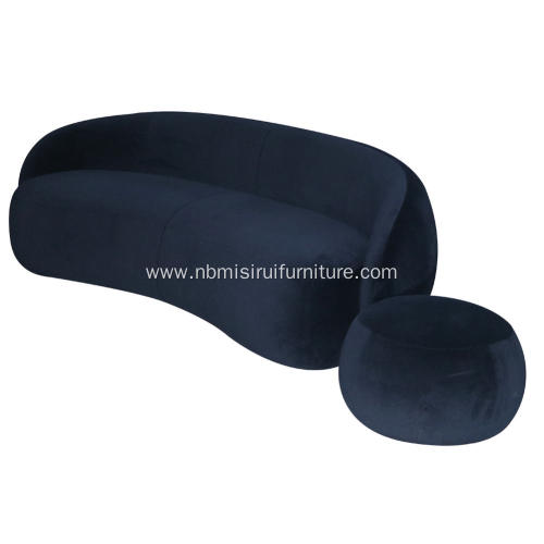 New design high density foam Cashew nut sofa